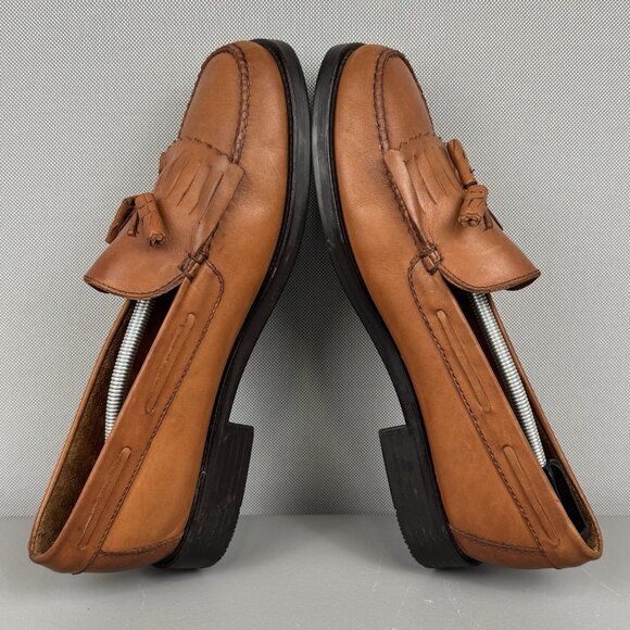 Bass Weejuns Marietta ll Tassel Loafers Leather Shoes Womens 11 M Tan 3242-261 - Picture 5 of 9